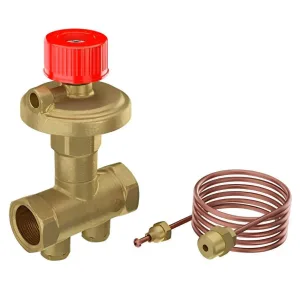 Клапан балансировочный Giacomini R206AY103 ручной/компактный DN15 1/2″ ВР, PN16, Kvs-0.8 м3/ч
