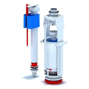 Набор с нижней подводкой 3/8″ с лат. штуцером, кн. хром АНИ пласт (WC8540C)