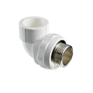Угольник PPR белый комби.НР 20 х 3/4″ «VALTEC» (VTp.753.0.02005)