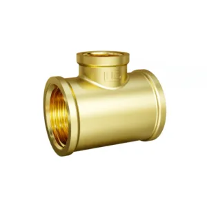 Тройник переходной LD DN25х20х25 (1″ВР х 3/4″ВР х 1″ВР) латунь