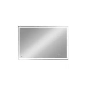 Зеркало MARONI (Rasario LED) 1000×700 часы + антизапотевание
