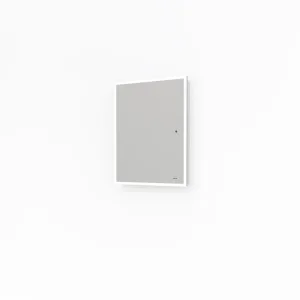Шкаф зеркальный «ПРАКТИК Lux» 60 с LED подсветкой