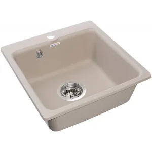 Мойка комп. GRANFEST SMART GF-SM 430 (432*432), песочный,квадратная