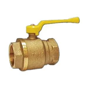 Кран лат.шаровой (11б27п) ДУ-15 (газ) Г/Г ручка рычаг (БАЗ) (А10)