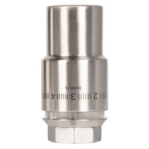Термоголовка жидкостная Royal Thermo Design PRO М30х1,5 (матовый никель)