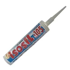 Герметик силик. 280 мл. санит. БЕЛЫЙ Isosil S105