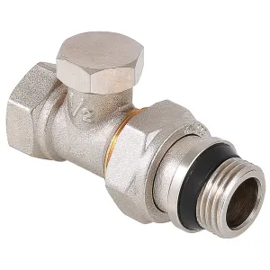 Клапан запорный прямой 1/2″ с дополнительным уплотнением (Valtec VT.20)