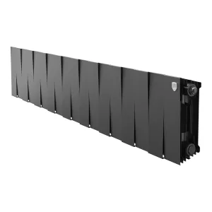 Радиатор биметаллический Royal Thermo PianoForte 200 Чёрный — 18 секц.