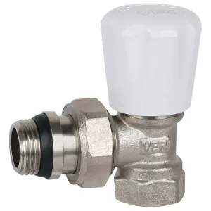 Клапан VIEIR регулировочный угл. с рез. уплотнением 3/4″ (80/10) VR301