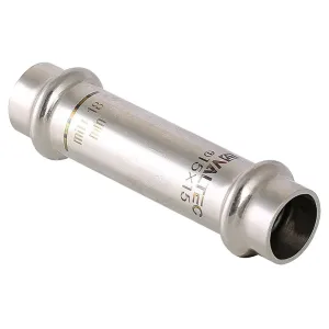 Муфта надвижная из нержавеющей стали 54х54 Valtec, (VTi.904)