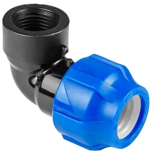 Отвод ПНД компрессионный ВР 32*1/2″ внутренняя резьба (VALFEX)