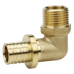 Угол VARMEGA Slide-fit 90 гр., НР, 20×1/2″, аксиальный, латунь, VM51413
