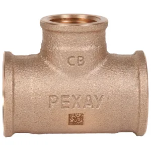 Тройник бронзовый РЕХАУ AURLINE редукционный Rp3/4″ x Rp1/2″ x Rp3/4″, RX+