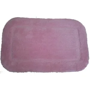 Коврик для ванной «Lux Border» 50х80см (плюш) розовый