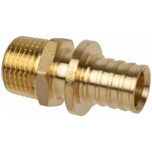 Муфта аксиальная для труб из сшитого полиэтилена Usystems 25-R1/2″НР