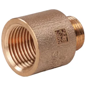 Переходник бронзовый РЕХАУ AURLINE круглый R3/8″ x Rp1/2″, RX+