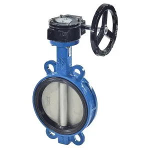 Затвор Benarmo поворот чуг EPDM Ду450 Ру10/16 ред д/нерж EURO