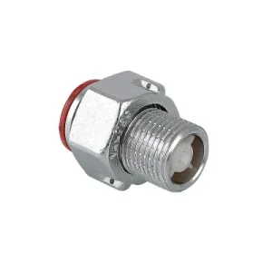 Полусгон с накидной гайкой, с обратным клапаном 1/2″