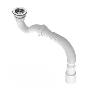 Сифон для душевого поддона 1 1/2″х40 с г/т 40х40/50 (TIVOLI)