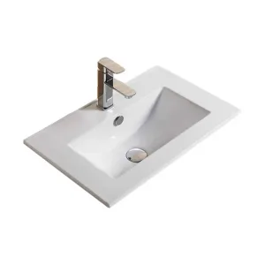 Раковина керамическая Смайл/Smile 70 (арт.2070 RB) (EQUIL)