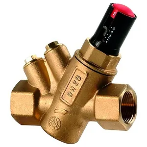 Клапан балансировочный Giacomini R206A автоматический DN20 (3/4″) ВВ, Kvs-1.27м3/ч, без штуцеров