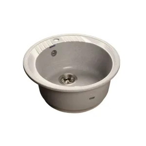 Мойка комп. GRANFEST Rondo GF-R520 (D=520) Серый,круглая