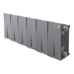 Радиатор биметаллический Royal Thermo PianoForte 200 Серебристый — 12 секц.
