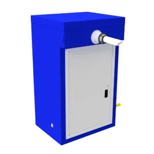 Термоблок газовый уличный ТГУ-НОРД-С (син., с котлом MIZUDO M30TH, 1конт., c газ.лин)