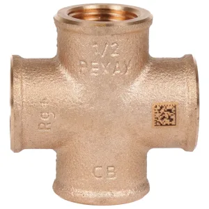 Крестовина бронзовая РЕХАУ AURLINE Rp1/2″, RX+
