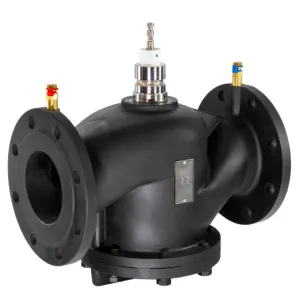 Клапан балансировочный комбинированный РИДАН AQF-R DN80 PN16, с ниппелями, фланцевый