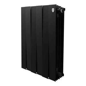 Радиатор биметаллический Royal Thermo PianoForte 500 Чёрный — 6 секц.