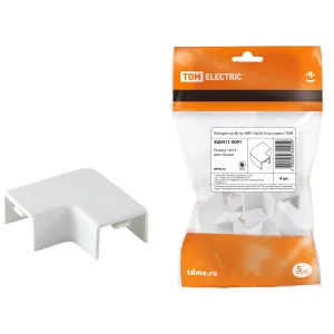 Поворот TDM ELECTRIC 90гр. КМП 16х16