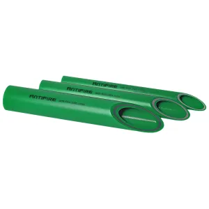 Труба PP-R AntiFire FR FireResistant SDR 7,4 D50 L4м Green