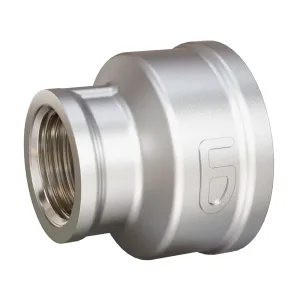 Муфта латунная LD LD Pride DN40х32 (1 1/2″ВР х 1 1/4″ВР)лат ник БЕЗ