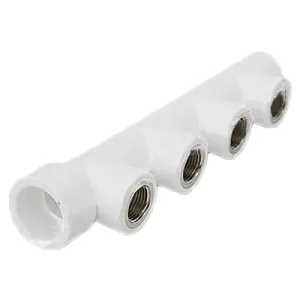 Коллектор PPR белый ВР 32х1/2″ 4 вых. ФД-пласт (23108)