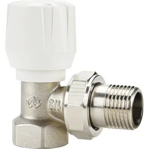 Клапан радиаторный VARMEGA 1/2″ ручной, угловой VM10001