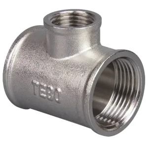 Тройник TEBO переходной ВР 3/4″x1/2″x3/4″ (12/144)