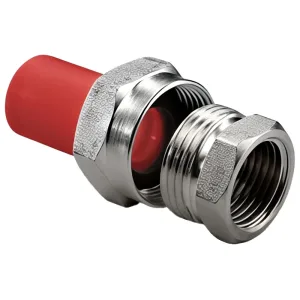 Муфта комбинир. раз. ПП AntiFire D40-1 1/2″ВР Red 051225