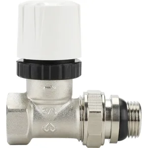 Клапан радиаторный VARMEGA 1/2″ термостатический прямой с самоуплотняющимся полусгоном VM10511