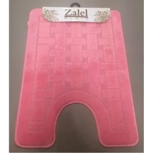 Коврик для туалета «Zalel» 50х80см (ворс) розовый