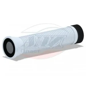 Отвод АНИ для унитаза гофрированный армированный (K528)