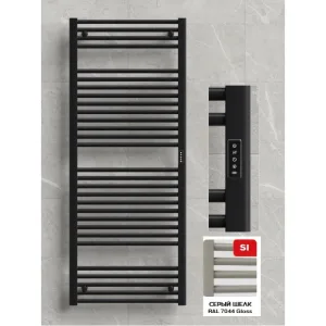 Полотенцесушитель Лесенка RIFAR D-LINE DL-150-60-SI,СЕРЫЙ ШЁЛК 430Вт