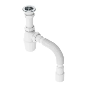Сифон бутылочный 1 1/2″х40 большой колбой с г/т 40х40/50 (TIVOLI)