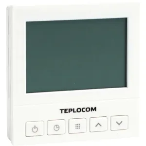 Термостат комнатный Teplocom TS-Prog-220/3A, проводной, прогр., реле 250В, 3А