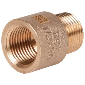 Удлинитель бронзовый РЕХАУ AURLINE R1/2″ x Rp1/2″ x 20 мм, RX+