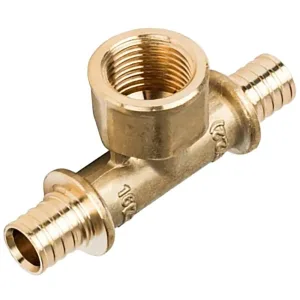 Тройник аксиальный Royal Thermo Ritable ВР, латунь, 20×1/2″x20, N, RITABLE