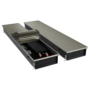 Конвектор внутрипольный Royal Thermo ATRIUM TURBO-110/300/2100-DG-U-LB