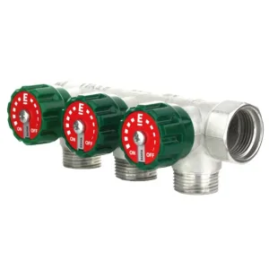 Коллектор модульный ELSEN 3/4″ 3х3/4″ ЕК TIN латунь