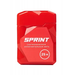 Нить (подмотка) для труб Sprint 25м бокс, блистер
