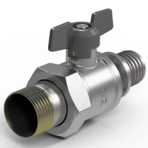 Кран шаровый Royal Thermo с аксиальным соединением НГ 20×3/4"